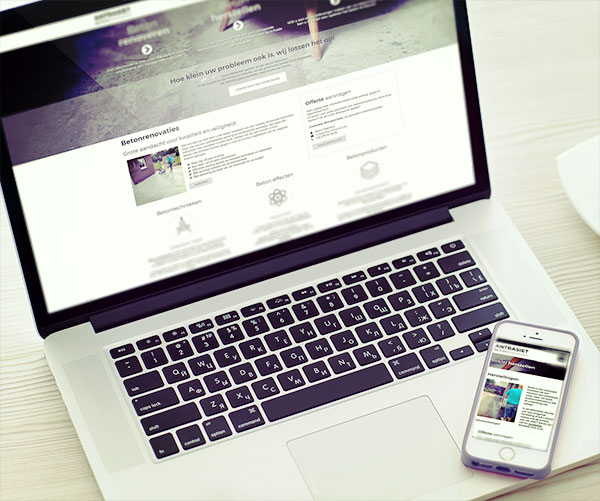 Antrasiet - mobielvriendelijke website