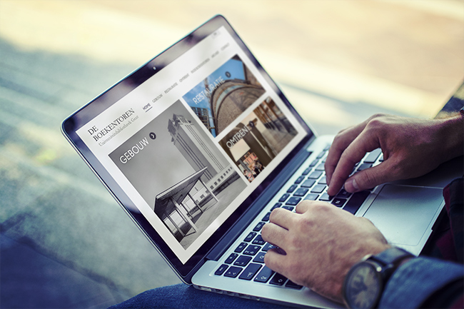 De Boekentoren - mobielvriendelijke website